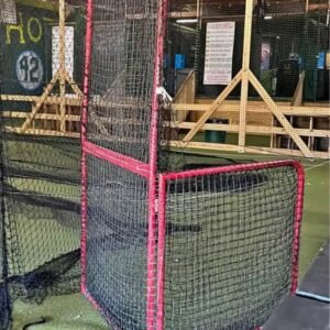 L screen pitching net