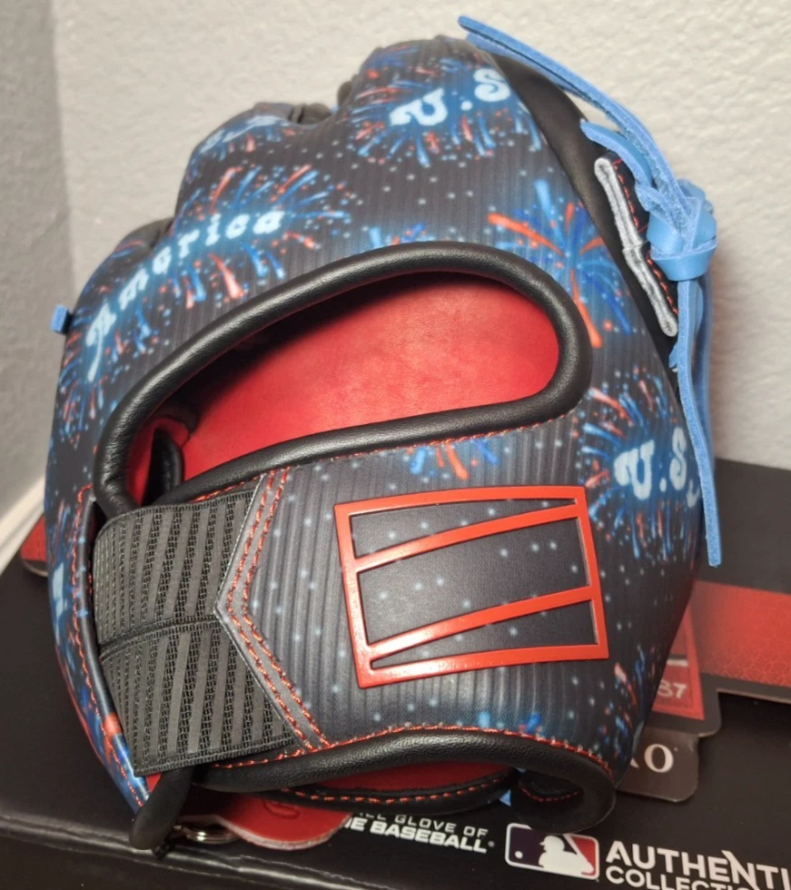 RAWLINGS REV1X 11.75" 4TH OF JULY USA INFIELD BASEBALL GLOVE, REV205-32S, RHT - Image 3