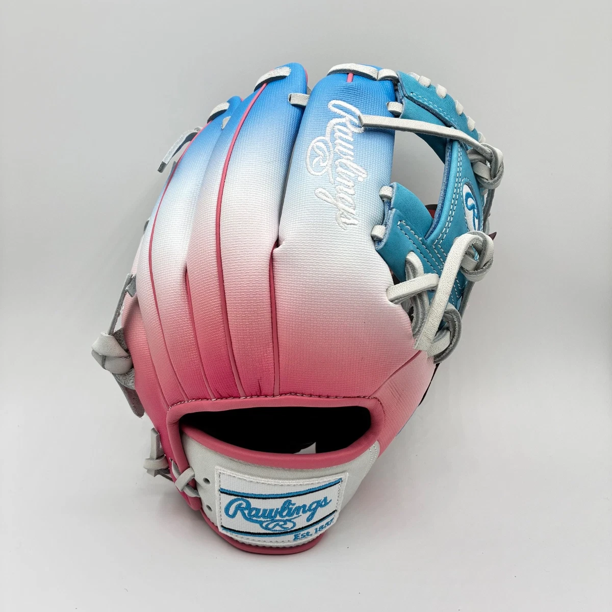 Rawlings Heart of the Hide R2G Baseball Glove Pink Blue 11.5" RHT