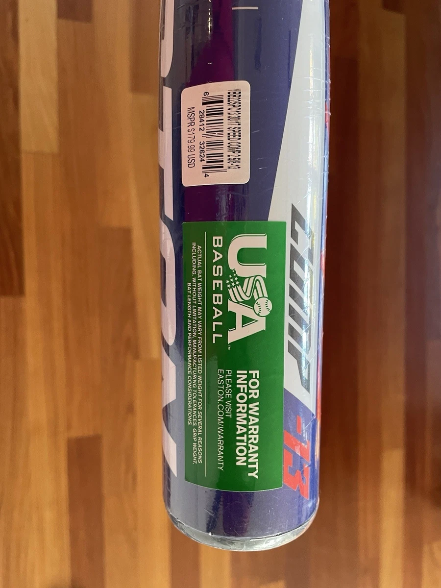 Easton SPEED COMP Baseball Bat USA -13 Drop 2 5/8" Barrel 1 Pc. Comp 30/17 - Image 4