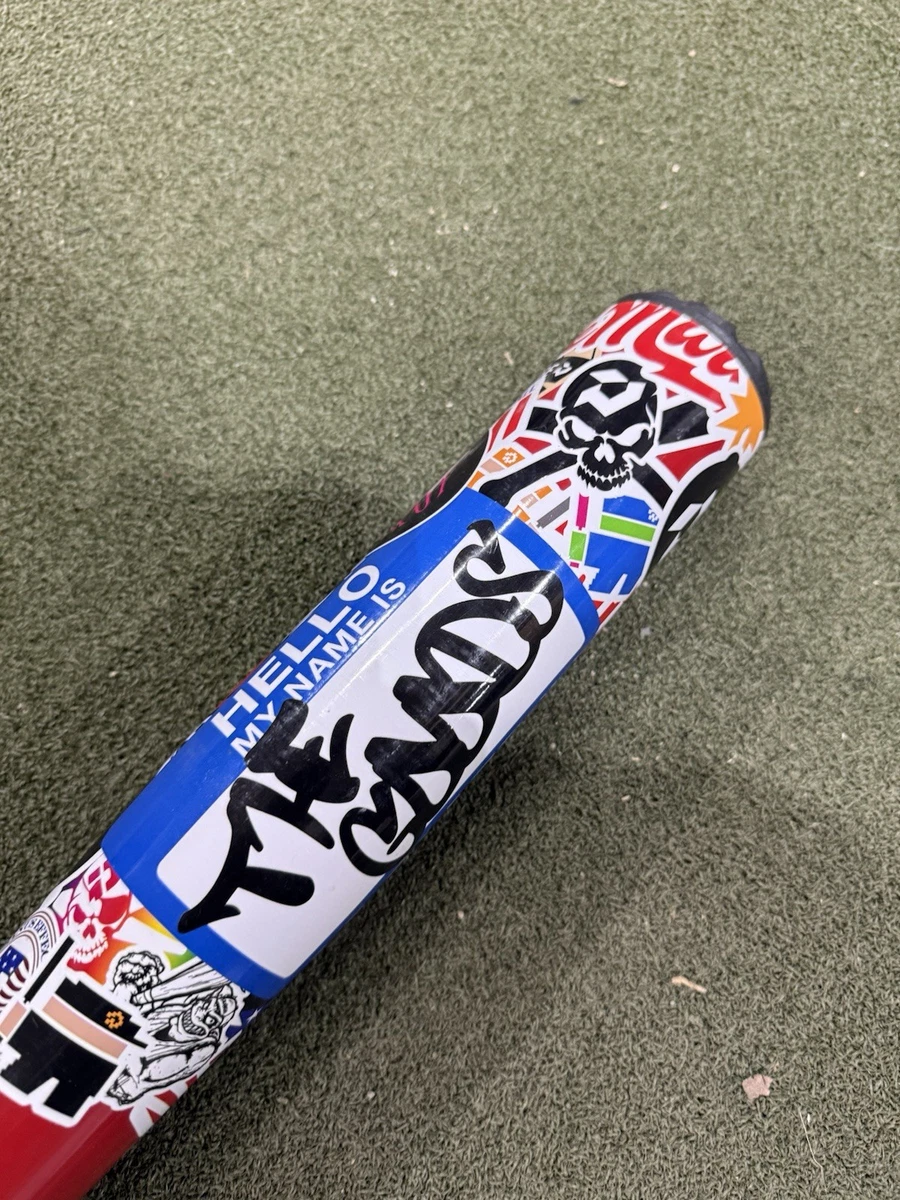 2026 DeMarini The Goods "Sticker Bomb" (-3) BBCOR Baseball Bat 34” 31 oz - Image 3