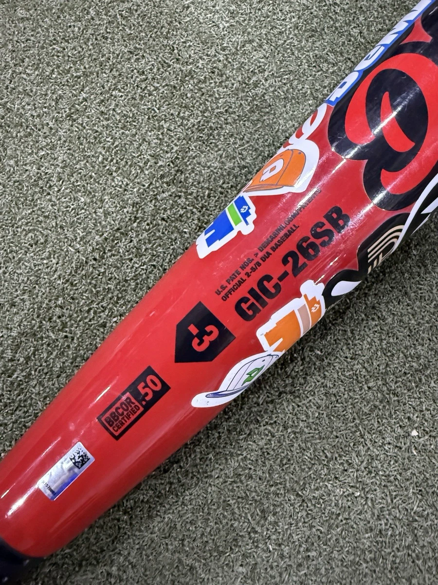 2026 DeMarini The Goods "Sticker Bomb" (-3) BBCOR Baseball Bat 34” 31 oz - Image 6